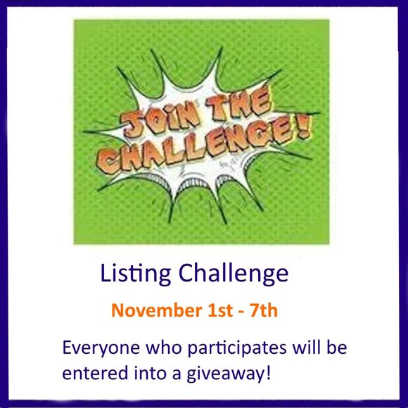 November 1st - 7th  Listing Challenge - Picture 1 of 5